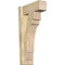 Ekena Millwork Merced Block Rough Sawn Outlooker, Douglas Fir, 6"W x 14"D x 26"H OUT06X14X26MRC05RDF - alternate 1